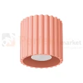 Plafon AURA 1xGU10 oprawa sufitowa tuba SL.1824 IP20 brzoskwiniowy perfektmarket.webp