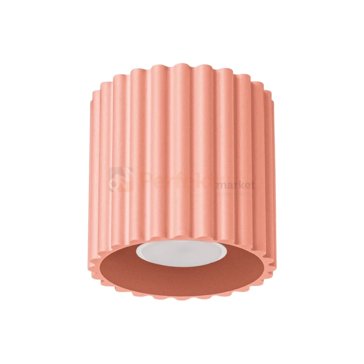 Plafon AURA 1xGU10 oprawa sufitowa tuba SL.1824 IP20 brzoskwiniowy perfektmarket.webp