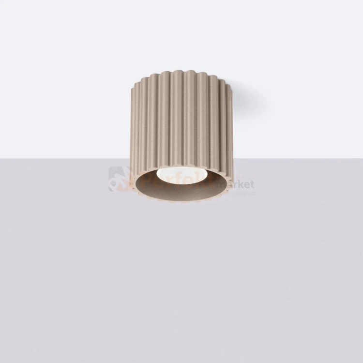 Plafon AURA 1xGU10 oprawa sufitowa tuba SL.1814 IP20 taupe perfektmarket (9).webp