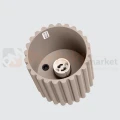 Plafon AURA 1xGU10 oprawa sufitowa tuba SL.1814 IP20 taupe perfektmarket (4).webp