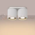 Plafon AURA 2xGU10 oprawa sufitowa ryflowana SL.1780 IP20 biała perfektmarket (9).webp
