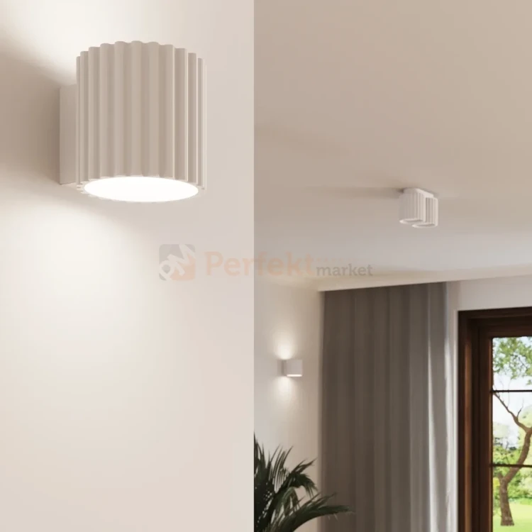 Plafon AURA 2xGU10 oprawa sufitowa ryflowana SL.1780 IP20 biała perfektmarket (7).webp