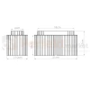 Plafon AURA 2xGU10 oprawa sufitowa ryflowana SL.1780 IP20 biała perfektmarket (3).webp