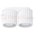 Plafon AURA 2xGU10 oprawa sufitowa ryflowana SL.1780 IP20 biała perfektmarket.webp