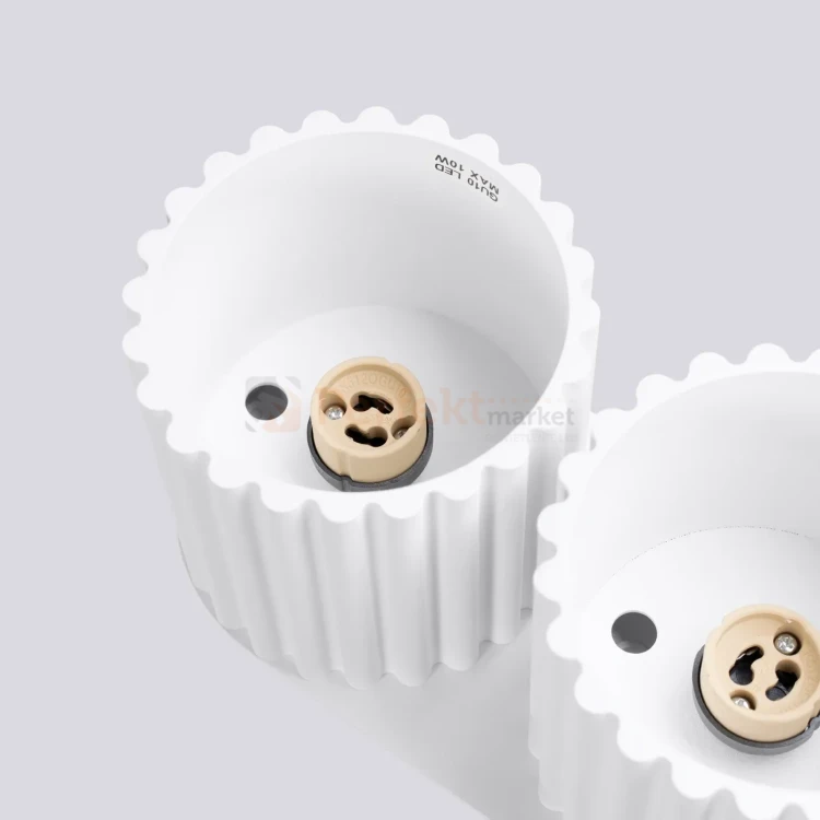 Plafon AURA 2xGU10 oprawa sufitowa ryflowana SL.1780 IP20 biała perfektmarket (11).webp
