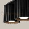 Plafon AURA 2xGU10 oprawa sufitowa ryflowana SL.1785 IP20 czarny perfektmarket (6).webp