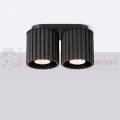 Plafon AURA 2xGU10 oprawa sufitowa ryflowana SL.1785 IP20 czarny perfektmarket (3).webp