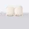 Plafon AURA 2xGU10 oprawa sufitowa ryflowana SL.1790 IP20 beżowy perfektmarket (3).webp