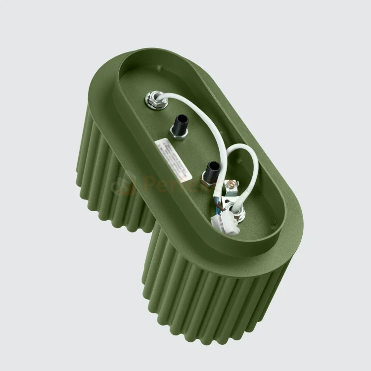 Plafon AURA 2xGU10 oprawa sufitowa ryflowana SL.1795 IP20 zielony oliwkowy perfektmarket (7).webp