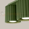 Plafon AURA 2xGU10 oprawa sufitowa ryflowana SL.1795 IP20 zielony oliwkowy perfektmarket (5).webp