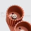 Plafon AURA 2xGU10 oprawa sufitowa ryflowana SL.1800 IP20 ochra czerwona perfektmarket (8).webp