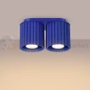 Plafon AURA 2xGU10 oprawa sufitowa ryflowana SL.1810 IP20 ultramaryna perfektmarket (4).webp