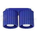 Plafon AURA 2xGU10 oprawa sufitowa ryflowana SL.1810 IP20 ultramaryna perfektmarket.webp
