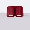 Plafon AURA 2xGU10 oprawa sufitowa ryflowana SL.1820 IP20 burgund perfektmarket (7).webp