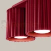 Plafon AURA 2xGU10 oprawa sufitowa ryflowana SL.1820 IP20 burgund perfektmarket (4).webp