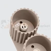 Plafon AURA 2xGU10 oprawa sufitowa ryflowana SL.1815 IP20 taupe perfektmarket (9).webp