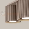 Plafon AURA 2xGU10 oprawa sufitowa ryflowana SL.1815 IP20 taupe perfektmarket (7).webp