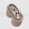 Plafon AURA 2xGU10 oprawa sufitowa ryflowana SL.1815 IP20 taupe perfektmarket (8).webp