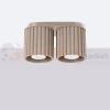 Plafon AURA 2xGU10 oprawa sufitowa ryflowana SL.1815 IP20 taupe perfektmarket (6).webp