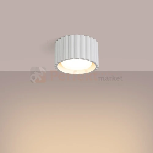 Plafon AURA 1xGx53 oprawa sufitowa tuba niska SL.1782 IP20 biała perfektmarket (7).webp