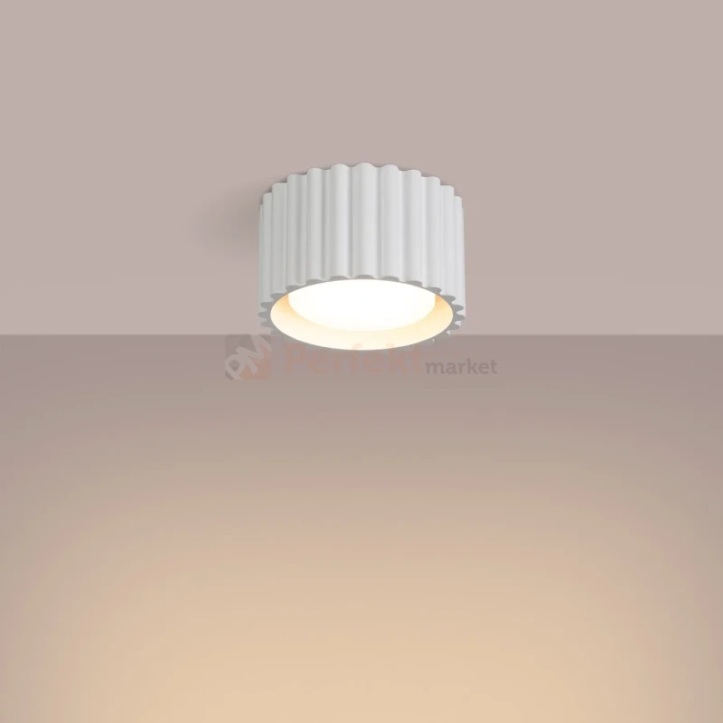 Plafon AURA 1xGx53 oprawa sufitowa tuba niska SL.1782 IP20 biała perfektmarket (1).webp