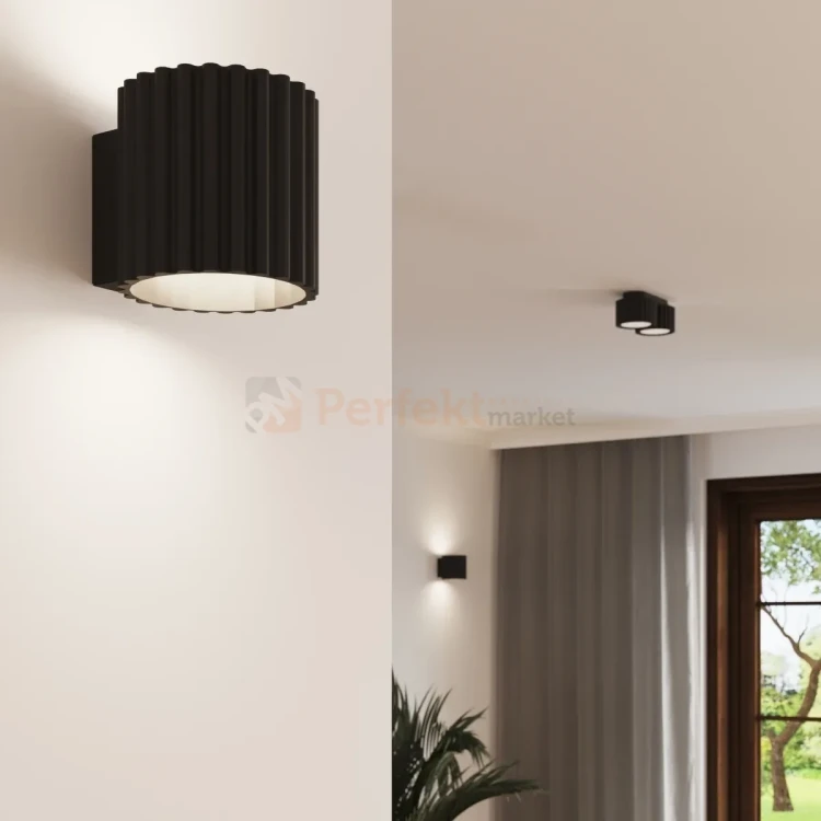 Plafon AURA 1xGx53 oprawa sufitowa tuba niska SL.1787 IP20 czarny perfektmarket (2).webp