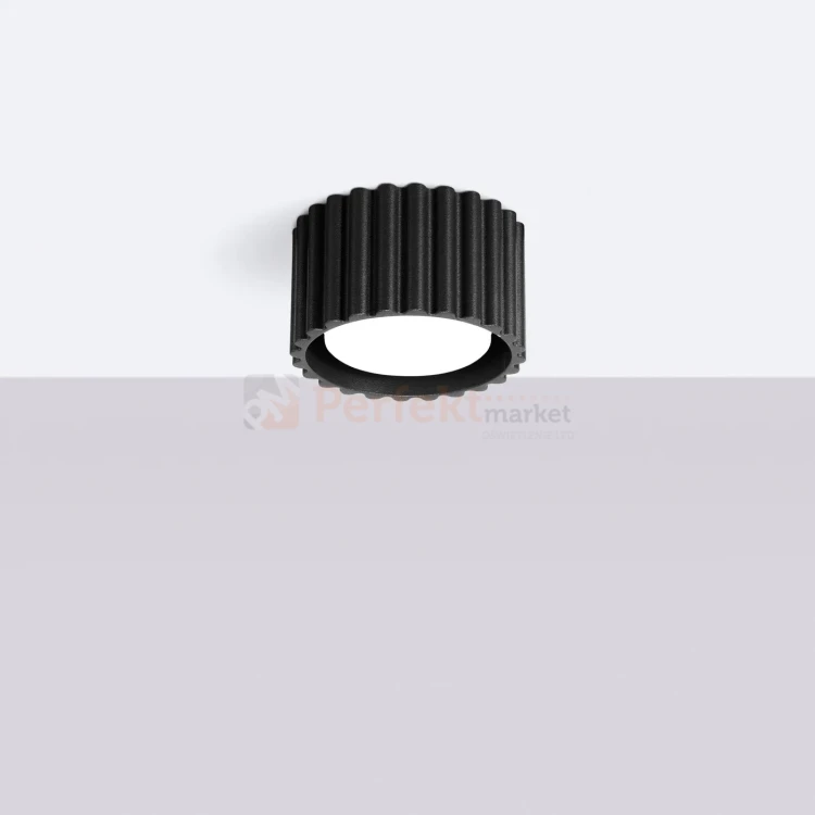 Plafon AURA 1xGx53 oprawa sufitowa tuba niska SL.1787 IP20 czarny perfektmarket (4).webp