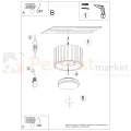 Plafon AURA 1xGx53 oprawa sufitowa tuba niska SL.1787 IP20 czarny perfektmarket (10).webp
