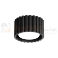 Plafon AURA 1xGx53 oprawa sufitowa tuba niska SL.1787 IP20 czarny perfektmarket.webp