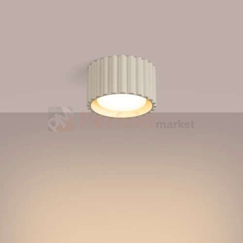 Plafon AURA 1xGx53 oprawa sufitowa tuba niska SL.1792 IP20 beżowy perfektmarket (6).webp