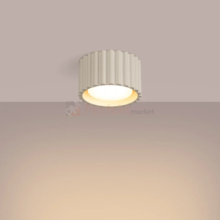 Plafon AURA 1xGx53 oprawa sufitowa tuba niska SL.1792 IP20 beżowy perfektmarket (6).webp