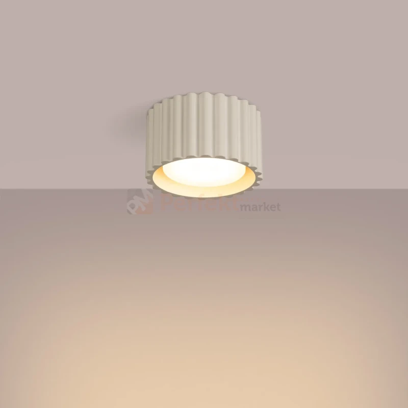 Plafon AURA 1xGx53 oprawa sufitowa tuba niska SL.1792 IP20 beżowy perfektmarket (10).webp