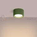 Plafon AURA 1xGx53 oprawa sufitowa tuba niska SL.1797 IP20 zielony oliwkowy perfektmarket (6).webp