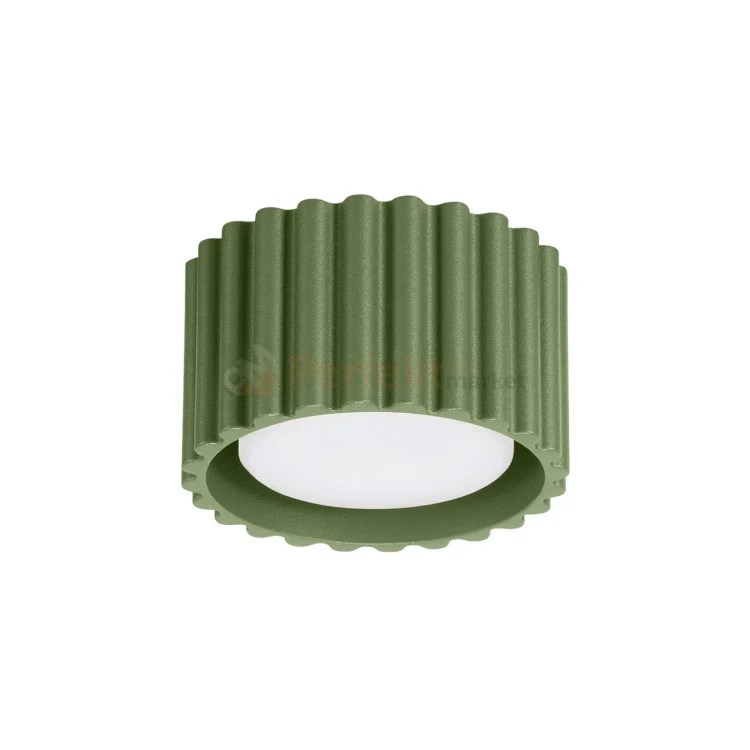 Plafon AURA 1xGx53 oprawa sufitowa tuba niska SL.1797 IP20 zielony oliwkowy perfektmarket.webp