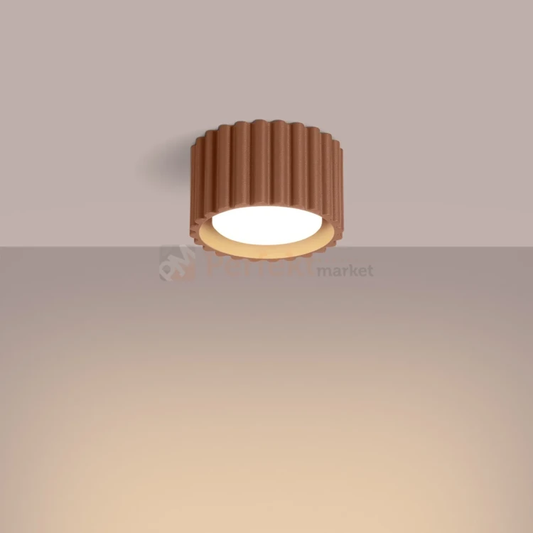 Plafon AURA 1xGx53 oprawa sufitowa tuba niska SL.1807 IP20 mocca perfektmarket (6).webp