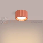 Plafon AURA 1xGx53 oprawa sufitowa tuba niska SL.1827 IP20 brzoskwiniowy perfektmarket (4).webp