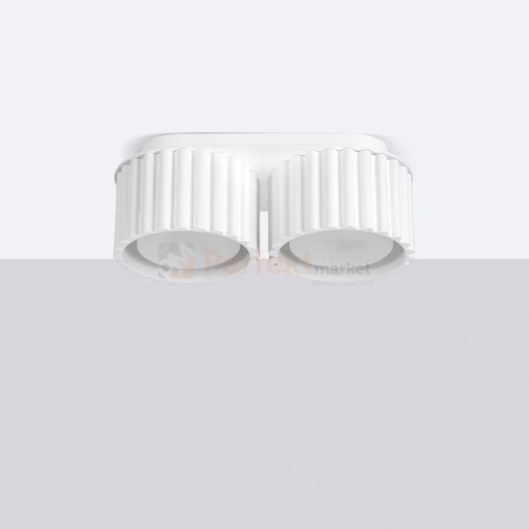 Plafon AURA 2xGx53 oprawa sufitowa tuba niska SL.1783 IP20 biały perfektmarket (4).webp