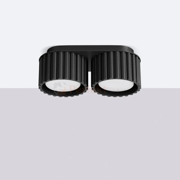 Plafon AURA 2xGx53 oprawa sufitowa tuba niska SL.1788 IP20 czarny perfektmarket (5).webp