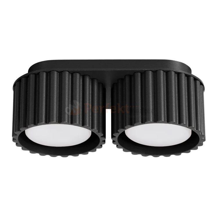 Plafon AURA 2xGx53 oprawa sufitowa tuba niska SL.1788 IP20 czarny perfektmarket.webp