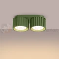 Plafon AURA 2xGx53 oprawa sufitowa tuba niska SL.1798 IP20 ZIELONY OLIWKOWY perfektmarket (4).webp