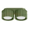 Plafon AURA 2xGx53 oprawa sufitowa tuba niska SL.1798 IP20 ZIELONY OLIWKOWY perfektmarket.webp