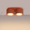 Plafon AURA 2xGx53 oprawa sufitowa tuba niska SL.1803 IP20 ochra czerwona perfektmarket (6).webp