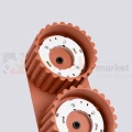 Plafon AURA 2xGx53 oprawa sufitowa tuba niska SL.1803 IP20 ochra czerwona perfektmarket (7).webp