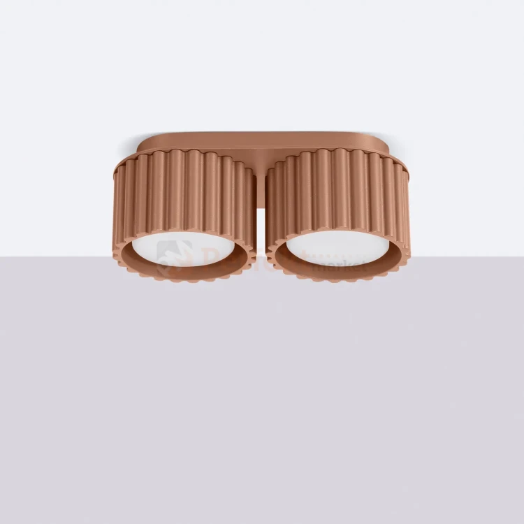 Plafon AURA 2xGx53 oprawa sufitowa tuba niska SL.1808 IP20 mocca perfektmarket (4).webp