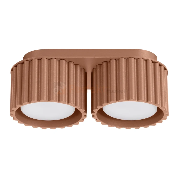 Plafon AURA 2xGx53 oprawa sufitowa tuba niska SL.1808 IP20 mocca perfektmarket (5).webp