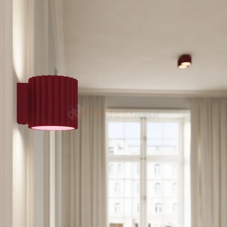 Plafon AURA 2xGx53 oprawa sufitowa tuba niska SL.1823 IP20 burgundowy perfektmarket (2).webp