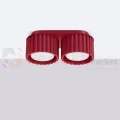 Plafon AURA 2xGx53 oprawa sufitowa tuba niska SL.1823 IP20 burgundowy perfektmarket (4).webp