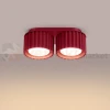 Plafon AURA 2xGx53 oprawa sufitowa tuba niska SL.1823 IP20 burgundowy perfektmarket (6).webp