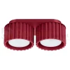 Plafon AURA 2xGx53 oprawa sufitowa tuba niska SL.1823 IP20 burgundowy perfektmarket.webp