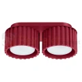 Plafon AURA 2xGx53 oprawa sufitowa tuba niska SL.1823 IP20 burgundowy perfektmarket.webp
